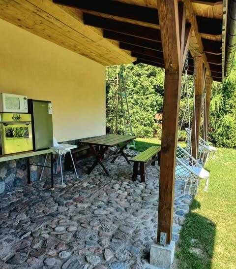 Gospodarstwo Agroturystyczne Rowerowa Przystan "Jankesowka" Lidzbark Warmiński Esterno foto